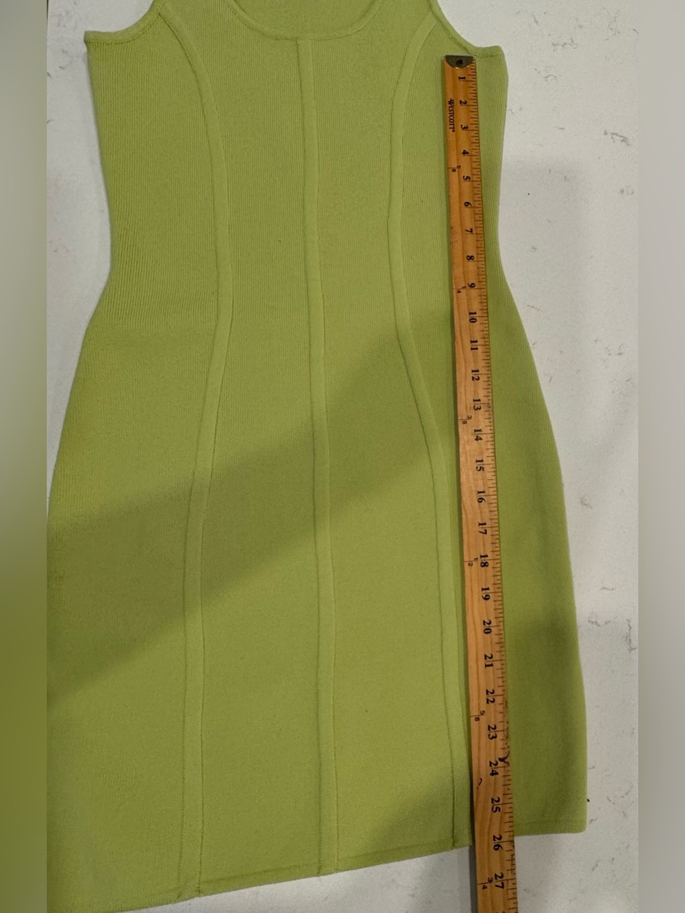 Sincerely Jules Olive Green Bodycon Tank Dress - Picture 4 of 5